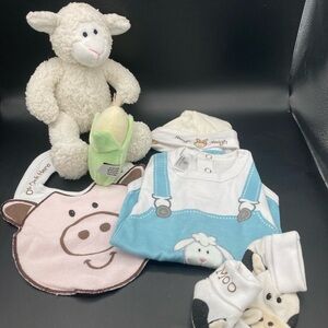 Baby Aspen Old McDonald Farm Animals Set Hard To Find